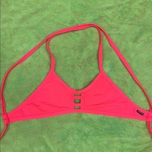 Jolyn Tomcat Bikini Top SZ XS Hot Pink